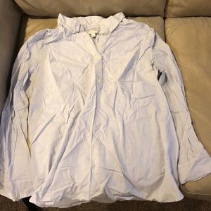 GAP maternity pin stripe top
